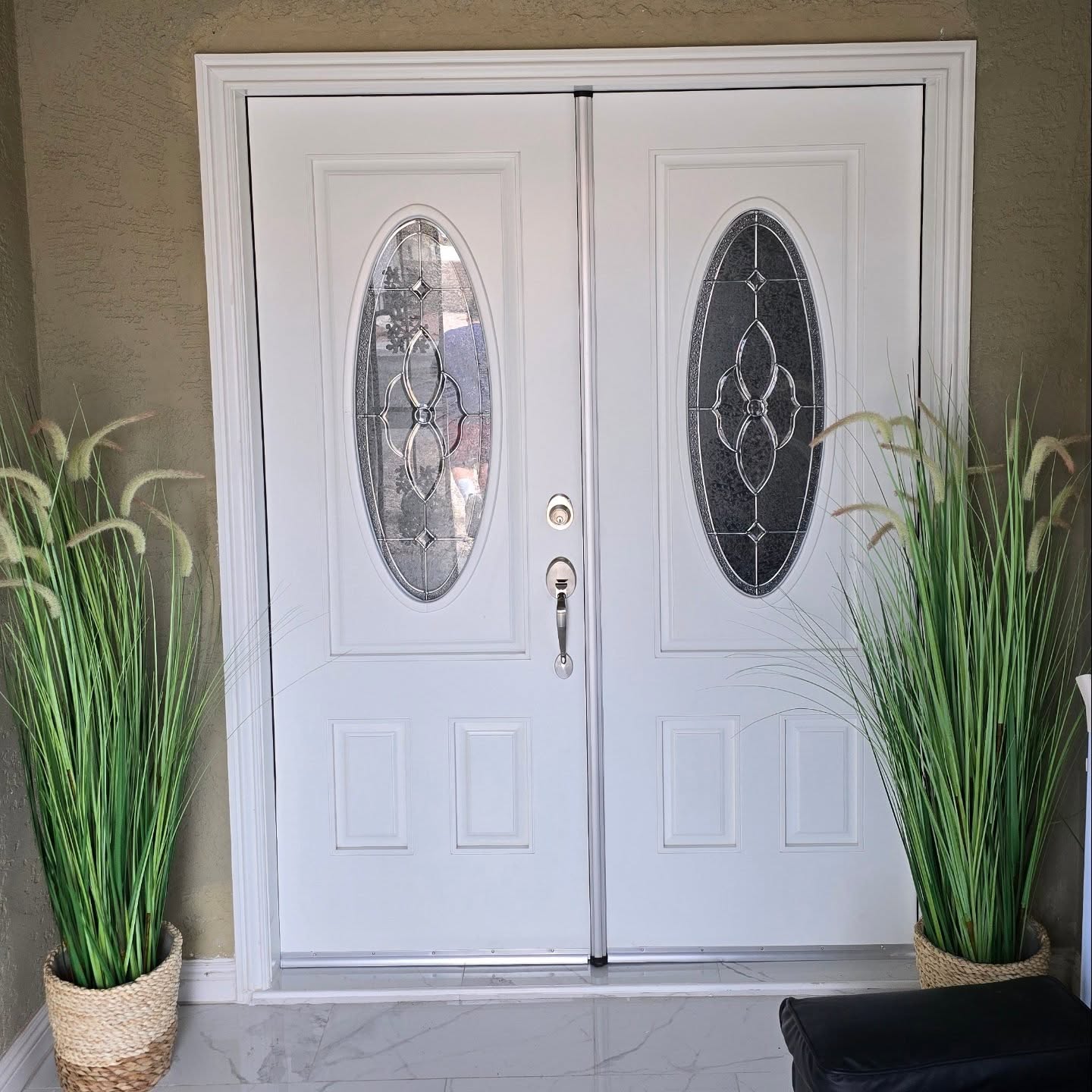 Handcrafted wood door by Artistic Entrances